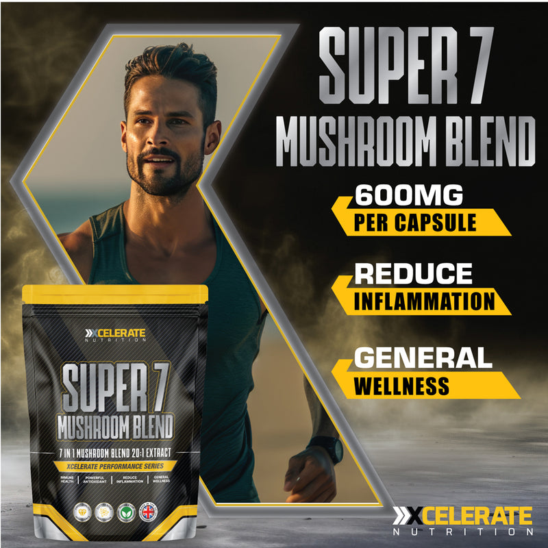 XCelerate Nutrition Super 7 Mushroom Blend Capsules