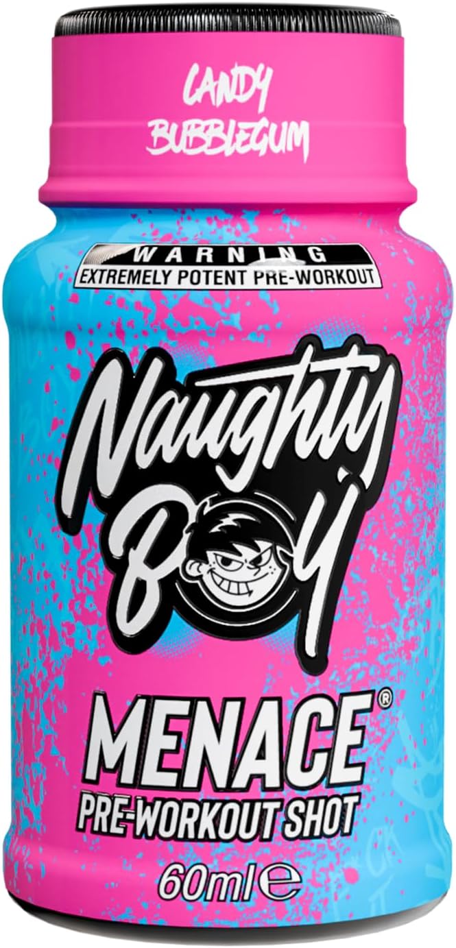 Naughty Boy Lifestyle Menace Pre-Workout Shot 12x60ml