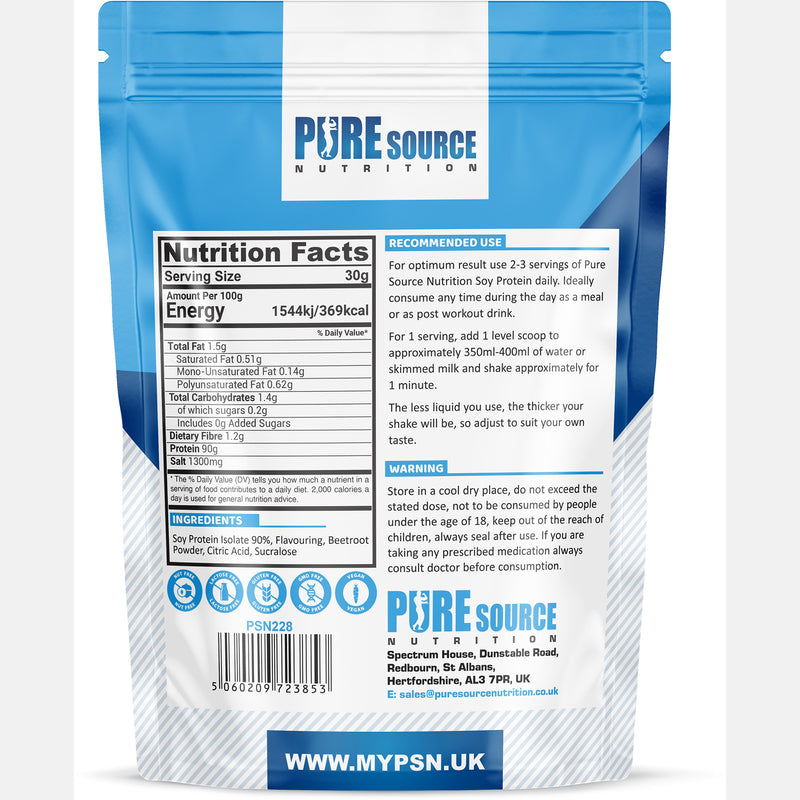 PSN Soy Protein 250g Powder