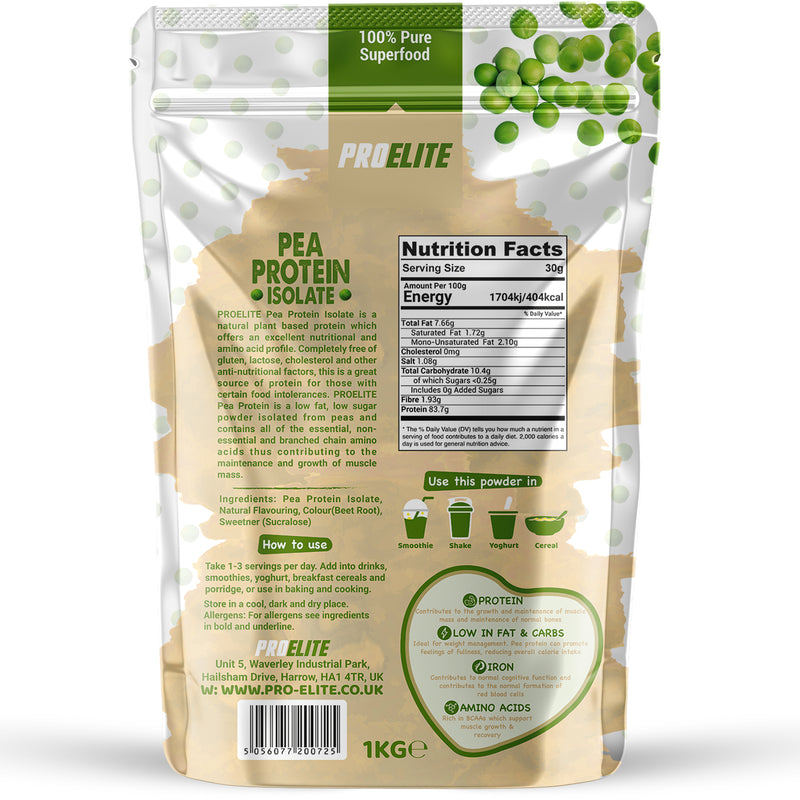 PROELITE Pea Protein 1kg