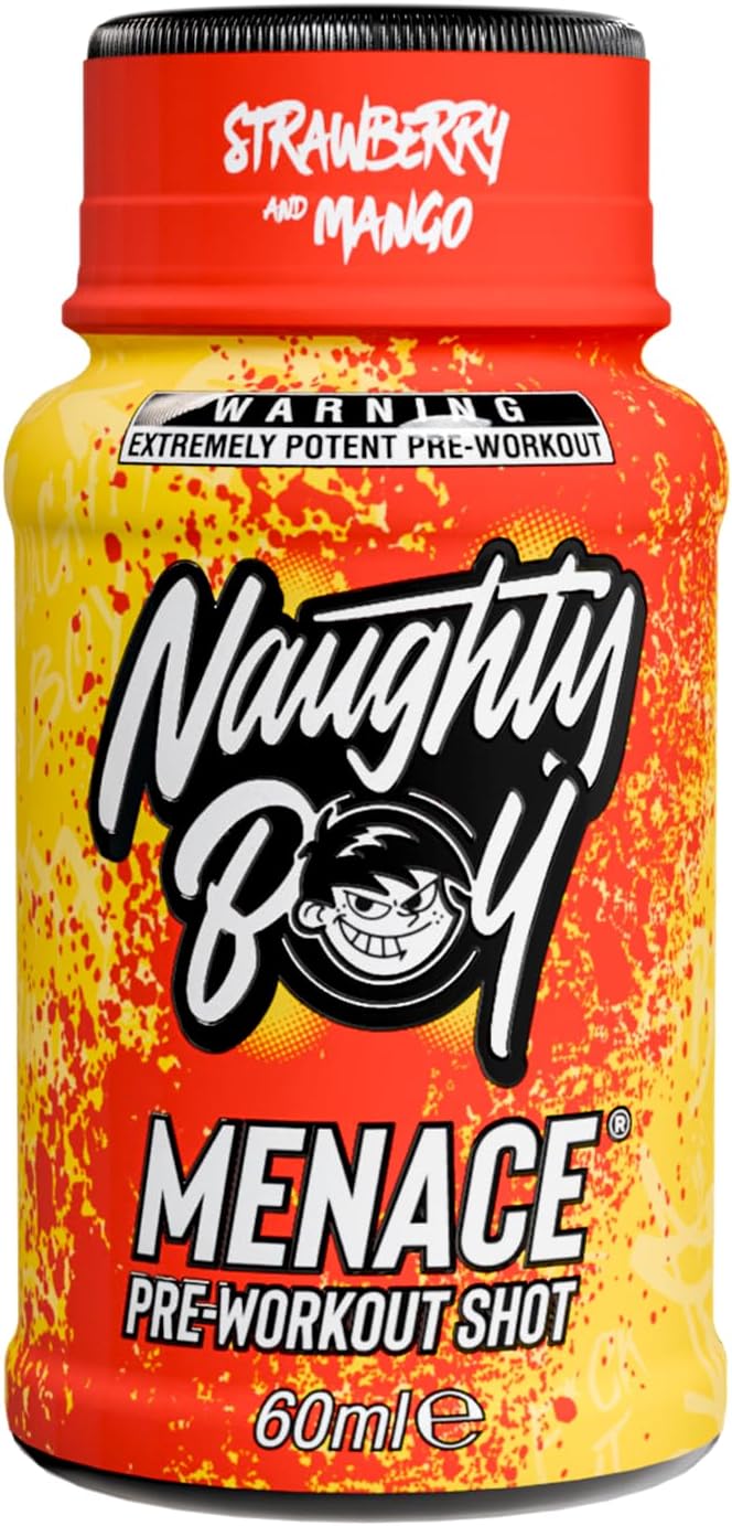 Naughty Boy Lifestyle Menace Pre-Workout Shot 12x60ml