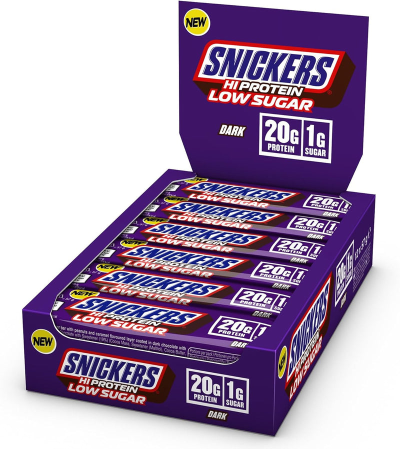 Snickers Hi Protein Low Sugar Bar 12x57g