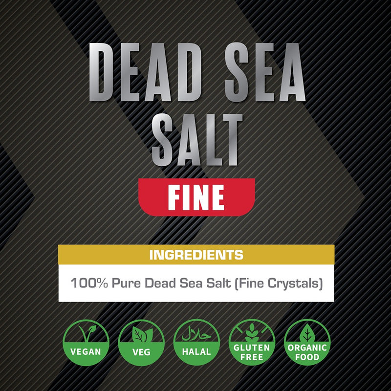 Xcelerate Nutrition Dead Sea Salt Fine