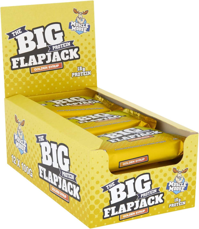 Muscle Moose Big Protein Flapjack 12x100g