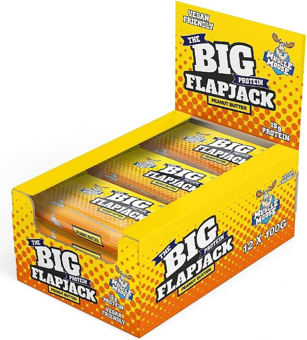 Muscle Moose Big Protein Flapjack 12x100g