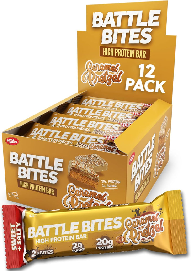 Battle Bites Hi Protein Bar 12x62g