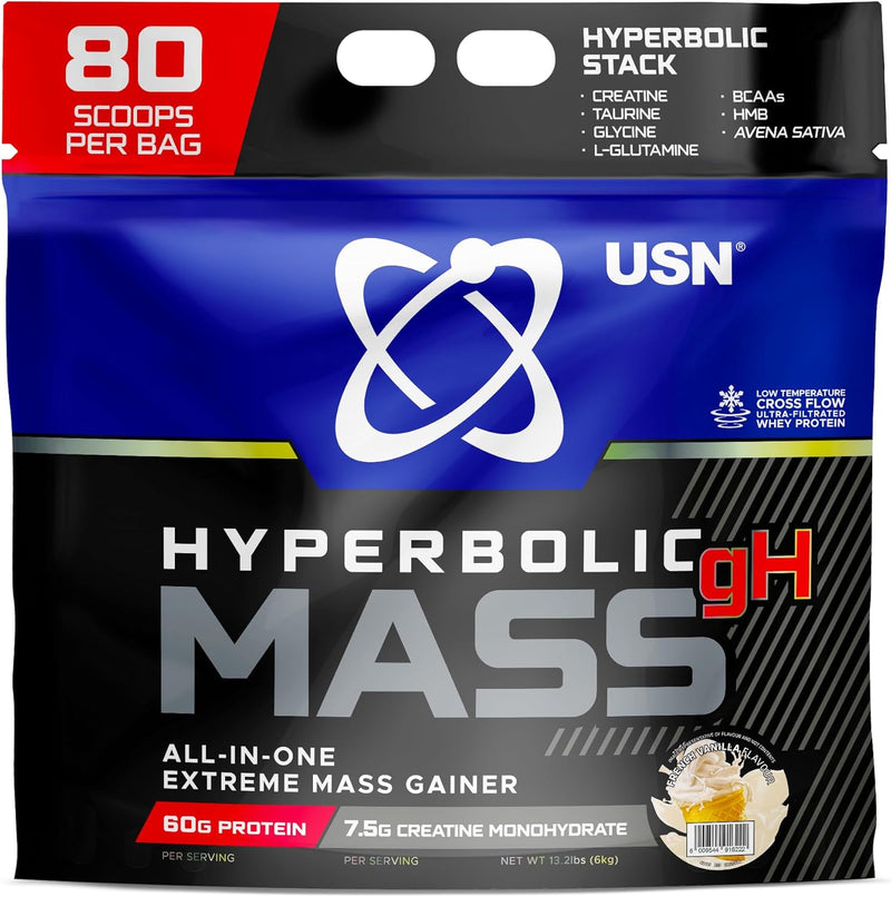 USN Hyperbolic Mass gH 6kg Powder