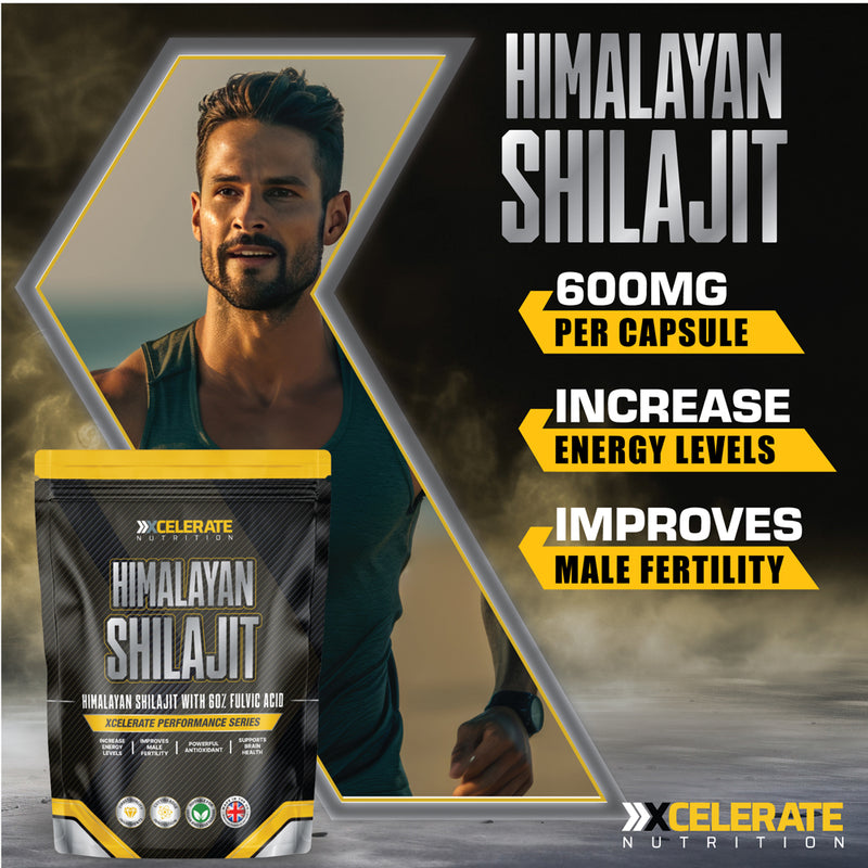 XCelerate Nutrition Shilajit Capsules