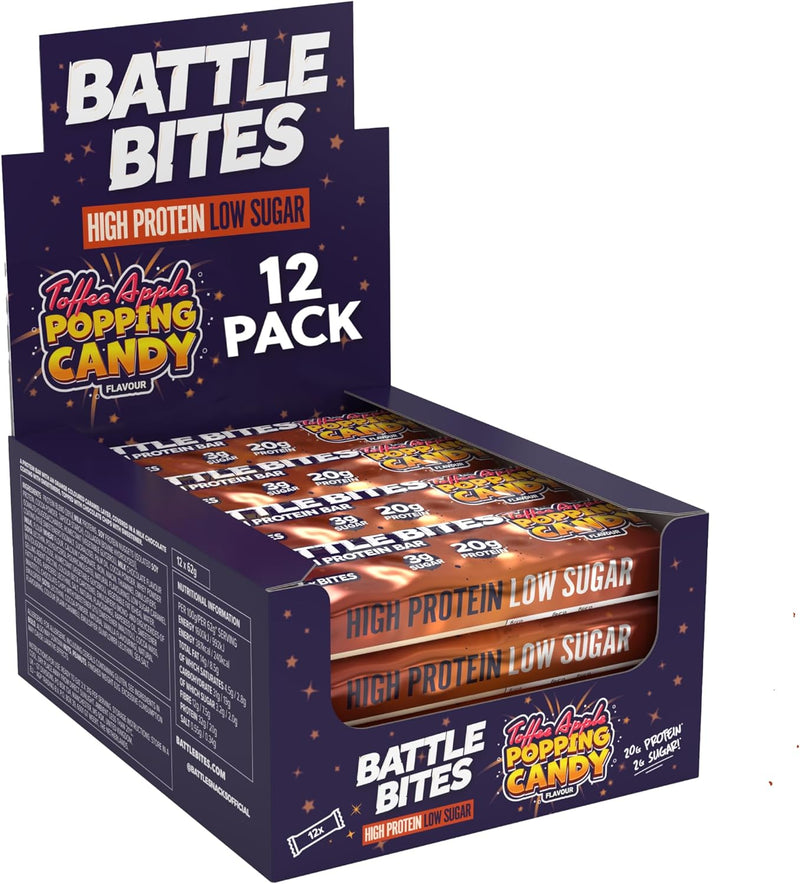 Battle Bites Hi Protein Bar 12x62g