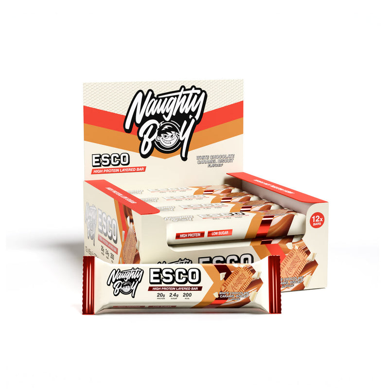 Naughty Boy Lifestyle ESCO Protein Bar 12x65g