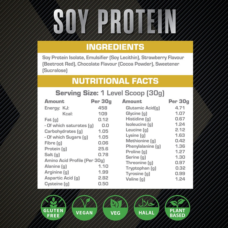 XCelerate Nutrition Soy Protein Powder