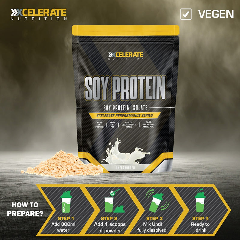 XCelerate Nutrition Soy Protein Powder