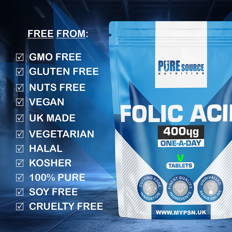 Pure Source Nutrition Folic Acid Tablets