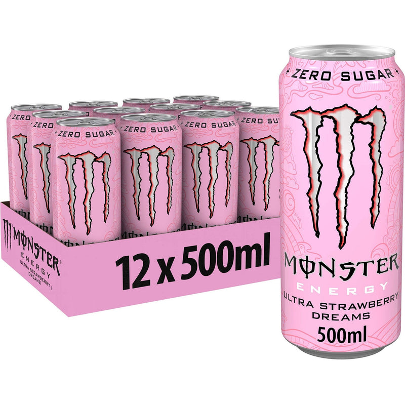 Monster Energy Drinks Zero Calories Sugar Pack of 6 & 12