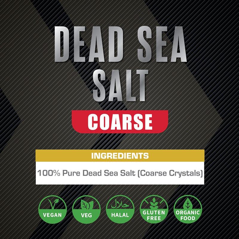 Xcelerate Nutrition Dead Sea Salt Coarse