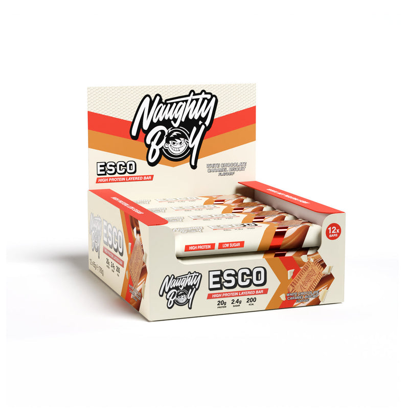 Naughty Boy Lifestyle ESCO Protein Bar 12x65g