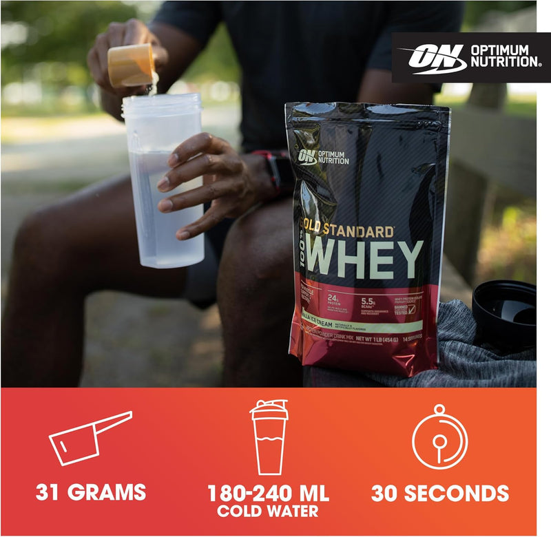 Optimum Nutrition Gold Standard 100% Whey 450g Powder