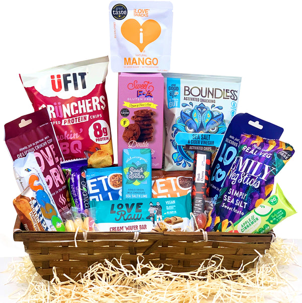 Vegan Vegetarian Food Gift Hamper Present Box 