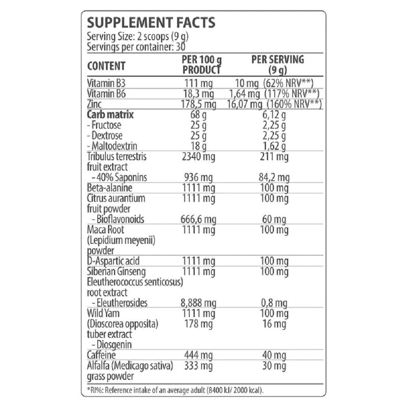 Dorian Yates Metabolic Testboost 30 Serving